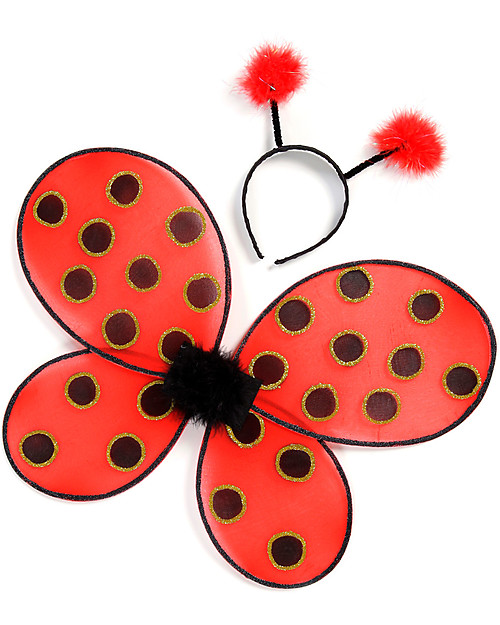 Great Pretenders Ladybug Set - Includes wings and headband Dressing Up & Role Play