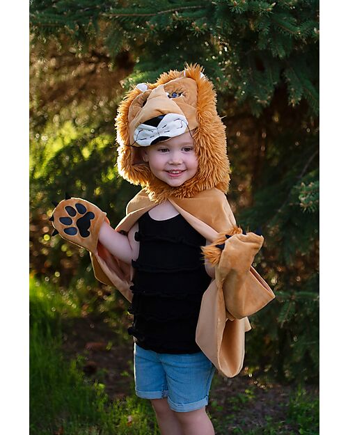 Great Pretenders Lion Cape - Light Brown - 2/3 Years Old Dressing Up & Role Play