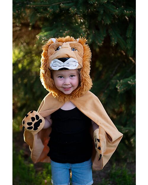 Great Pretenders Lion Cape - Light Brown - 2/3 Years Old Dressing Up & Role Play