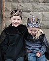 Great Pretenders Medieval Crown for King or Queen - Gold/Black Dressing Up & Role Play