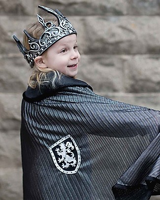 Great Pretenders Medieval Crown for King or Queen - Silver/Black null