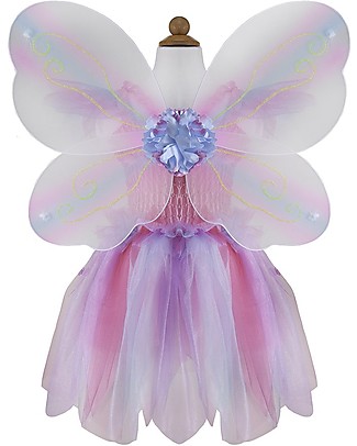 Great Pretenders Multicolor Butterfly Dress - Includes Dress, Wings and Wand! Dressing Up & Role Play