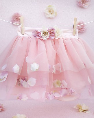 Great Pretenders Petal Skirt - Golden/Pink Dressing Up & Role Play