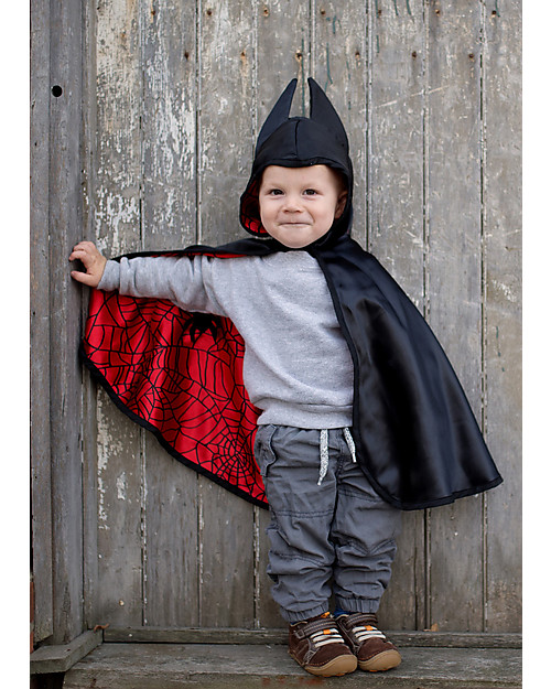 Great Pretenders Reversible Baby Spider/Bat Cape - Double fun! Dressing Up & Role Play