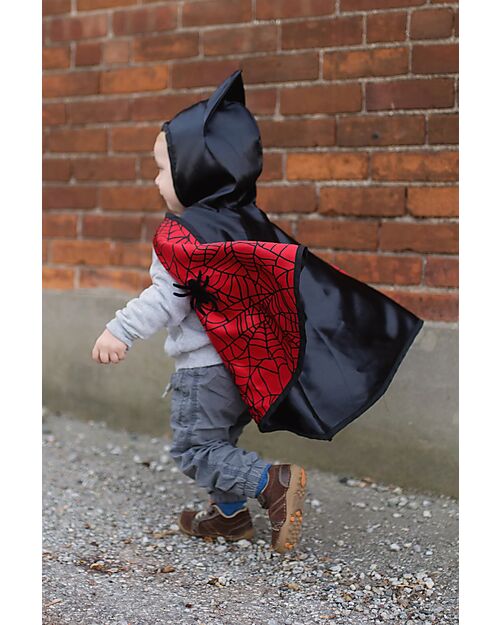 Great Pretenders Reversible Baby Spider/Bat Cape - Double fun! Dressing Up & Role Play