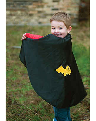 Great Pretenders Reversible Spider/Bat Cape with Mask - 2 in 1 costumes! null