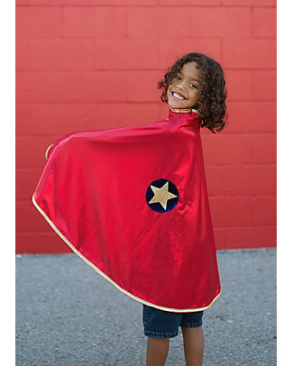 Great Pretenders Reversible Wonder Cape - Gold/Red - Double fun! Dressing Up & Role Play
