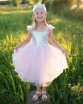 Great Pretenders Sequins Princess Dress - Pink/Silver Dressing Up & Role Play