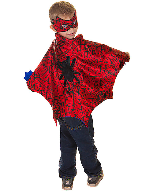 Great Pretenders Spider Costume Set - Includes cape, mask and cuffs Dressing Up & Role Play