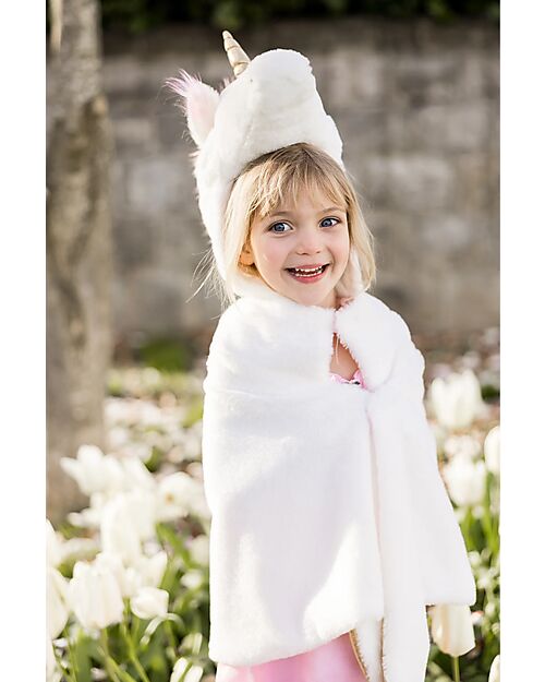 Great Pretenders Unicorn Cuddle Cape - White - 2-3 years Dressing Up & Role Play