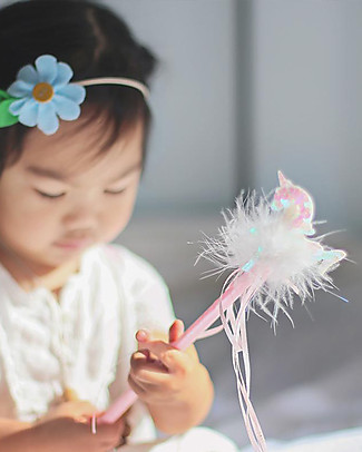 Great Pretenders Unicorn Sequins Wand Dressing Up & Role Play