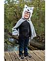 Great Pretenders Wolf Cape - Light Grey - 2/3 Years Old Dressing Up & Role Play