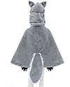 Great Pretenders Wolf Cape - Light Grey - 2/3 Years Old Dressing Up & Role Play