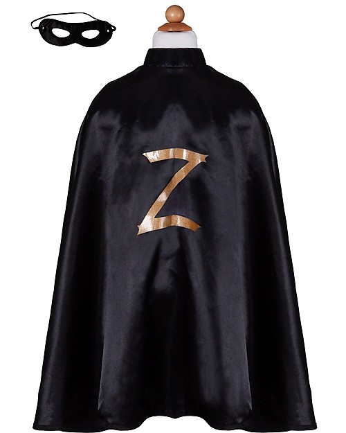 Great Pretenders Zorro Costume Set - Includes Cape and Mask Dressing Up & Role Play