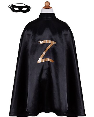 Great Pretenders Zorro Costume Set - Includes Cape and Mask Dressing Up & Role Play