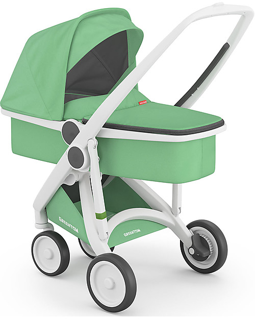 Mint 2025 green pram