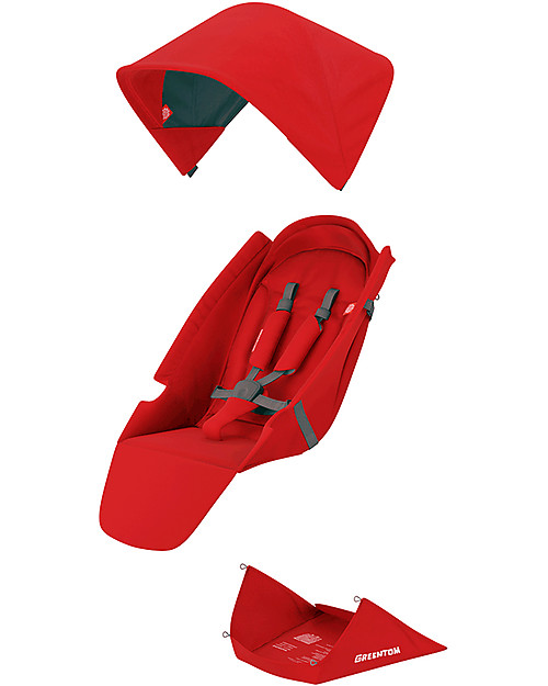 Greentom Greentom Classic Fabric Set, 6+ months - Red Cover and Frame