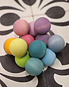 Grimm's Beads Grasper, Pastel Color - Safe fun for babies Montessori Toys