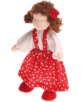Grimm's Brown Girl Doll - Handpainted Story Making Games
