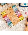 Grimm's Building Block Duo Set - Pastel - 100% FSC Wood Wooden Blocks and Construction Sets