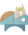 Grimm's Building Set Blue - Wood - 1+ years Montessori Toys