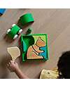 Grimm's Building Set Green - Wood - 1+ years Montessori Toys