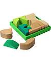 Grimm's Building Set Green - Wood - 1+ years Montessori Toys