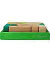 Grimm's Building Set Green - Wood - 1+ years Montessori Toys