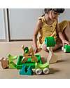 Grimm's Building Set Green - Wood - 1+ years Montessori Toys