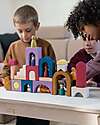 Grimm's Building Set Panorama - Multicolor- 1+ years Wooden Blocks and Construction Sets