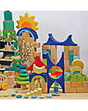 Grimm's Building Set Stairway - in Alder Wood Wooden Blocks and Construction Sets