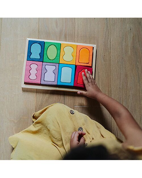 Grimm's Building Set Windows - Wood - 1+ years Montessori Toys