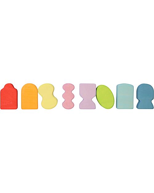 Grimm's Building Set Windows - Wood - 1+ years Montessori Toys