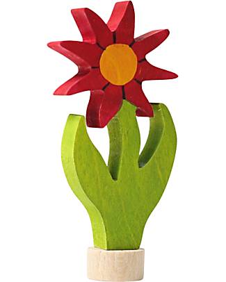 Grimm's Decorative Figure for Birthday Ring Base - Aster - 7cm Montessori Toys
