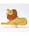 Grimm's Decorative Figure for Birthday Ring Base - Lion - 7cm Montessori Toys