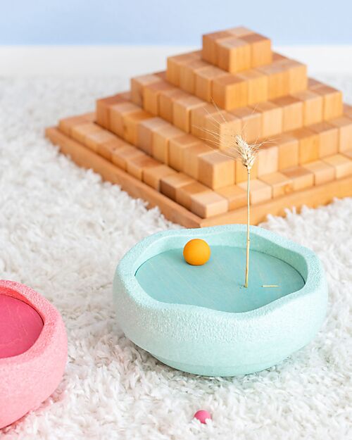 Grimm's Grimm's x Stapelstein The Rolling Discs Set - Cool Pastel Balance Toys_