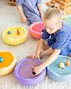 Grimm's Grimm's x Stapelstein The Rolling Discs Set - Cool Pastel Balance Toys_