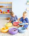 Grimm's Grimm's x Stapelstein The Rolling Discs Set - Cool Pastel Balance Toys_