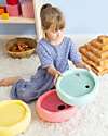 Grimm's Grimm's x Stapelstein The Rolling Discs Set - Cool Pastel Balance Toys_