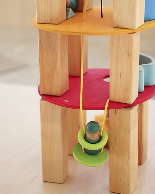 Grimm's Grimm's x Stapelstein The Rolling Discs Set - Warm Classic Balance Toys_