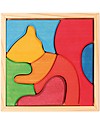 Grimm's Puzzle Squirrel, Colorful - 8 pieces Montessori Toys