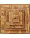 Grimm's Pyramid Wooden Construction Set - Large - Natural - 100 Pieces Wooden Blocks and Construction Sets