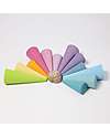 Grimm's Rainbow Forest Set - Pastel - FSC Maple Wood Montessori Toys