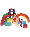 Grimm's Rainbow Tunnel - 12 pieces! 38 cm Montessori Toys