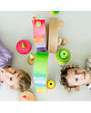 Grimm's Rainbow Tunnel - Neon Colors Green - 10 pieces - 14 cm Montessori Toys