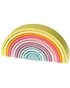 Grimm's Rainbow Tunnel - Pastel Colors - 12 pieces! 38 cm Montessori Toys