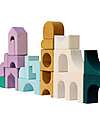 Grimm's Small Building Set Floor - Multicolor - 1+ years Wooden Blocks and Construction Sets
