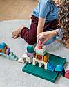 Grimm's Small Building Set Floor - Multicolor - 1+ years Wooden Blocks and Construction Sets