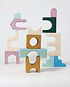 Grimm's Small Building Set Floor - Multicolor - 1+ years Wooden Blocks and Construction Sets