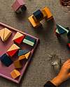 Grimm's Small Building Set Rhythm - Multicolor - 1+ years Wooden Blocks and Construction Sets